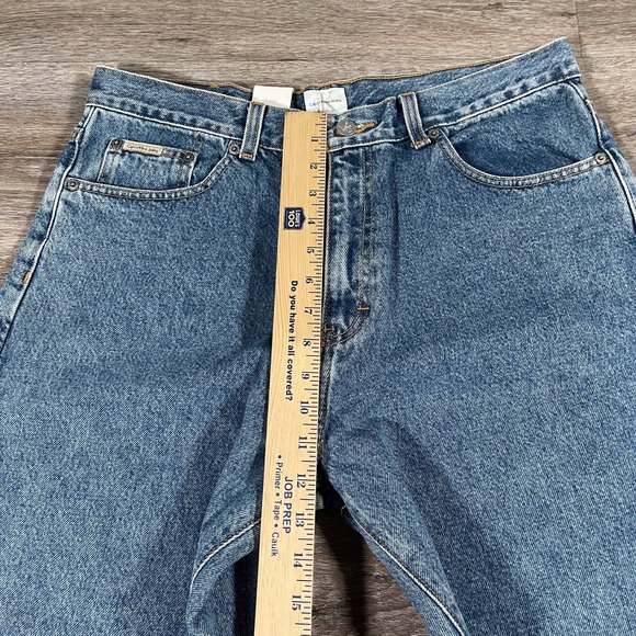 NEW Calvin Klein Men's Jeans Easy Fit Double Stone Casual 34x32 Blue - Picture 4 of 8